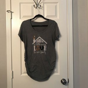 Motherhood Gray Graphic Tee